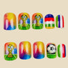 12 Sizes-24 Pcs Press On Nails y2063-z-24