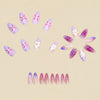 12 Sizes-24 Pcs Press On Nails Y1391