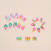 12 Sizes-24 Pcs Press On Nails Z698