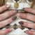 12 Sizes-24 Pcs Press On Nails JP4187