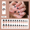 12 Sizes-24 Pcs Press On Nails R361