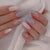 12 Sizes-24 Pcs Press On Nails W1899