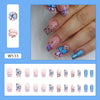 12 Sizes-24 Pcs Press On Nails W521