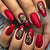 12 Sizes-24 Pcs Press On Nails Y1766