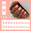 12 Sizes-24 Pcs Press On Nails W1087