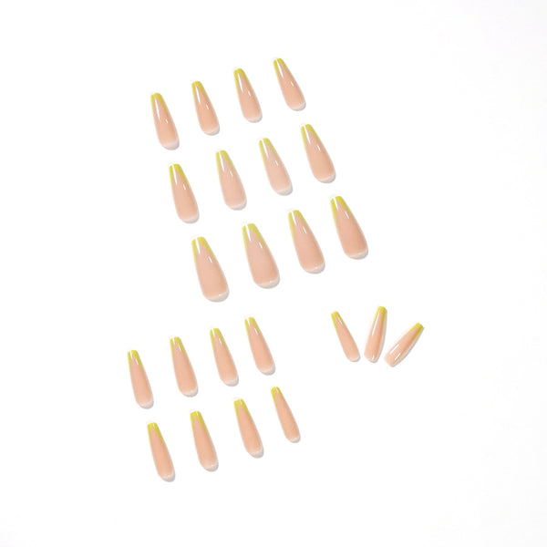 12 Sizes-24 Pcs Press On Nails JP1198