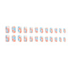 12 Sizes-24 Pcs Press On Nails W1316