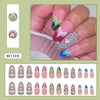 12 Sizes-24 Pcs Press On Nails W1589