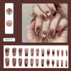 12 Sizes-24 Pcs Press On Nails R777