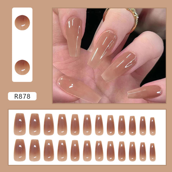 12 Sizes-24 Pcs Press On Nails R878