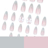12 Sizes-24 Pcs Press On Nails JP3445