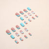 12 Sizes-24 Pcs Press On Nails Z625