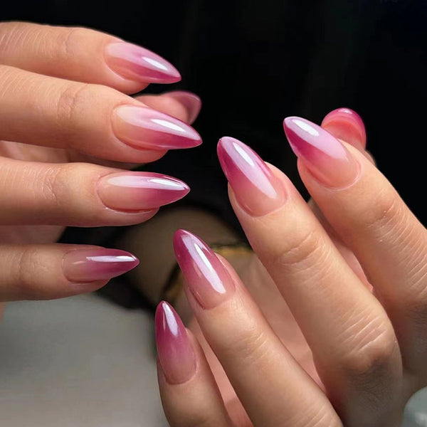 12 Sizes-24 Pcs Press On Nails W1485
