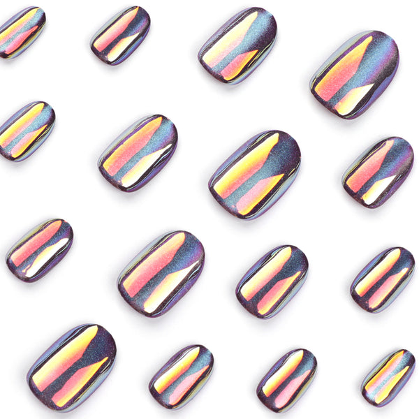12 Sizes-24 Pcs Press On Nails JP3250