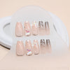 12 Sizes-24 Pcs Press On Nails Z838