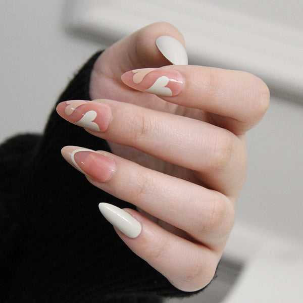 12 Sizes-24 Pcs Press On Nails W473