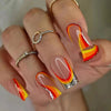 12 Sizes-24 Pcs Press On Nails W1225