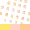 12 Sizes-24 Pcs Press On Nails JP2594