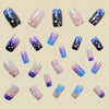 12 Sizes-24 PcsPress On Nails Y623