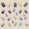 12 Sizes-24 Pcs Press On Nails Y632