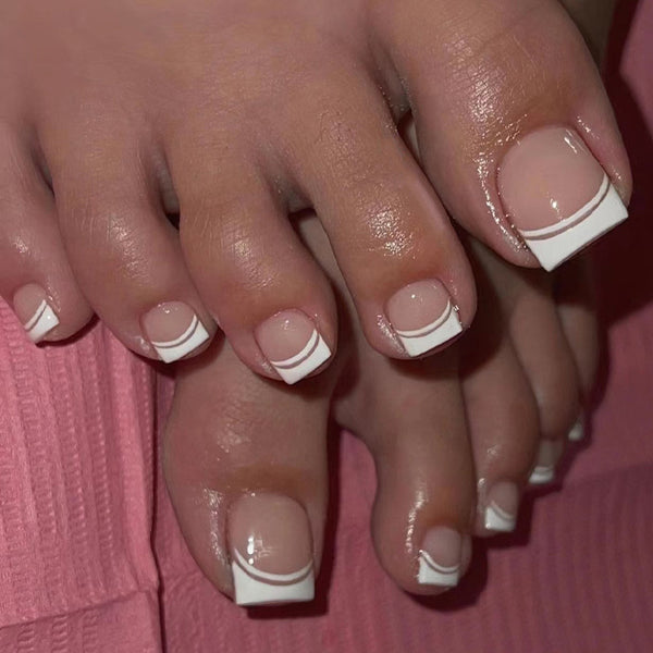 12 Sizes-24 Pcs Press On Nails JP2470