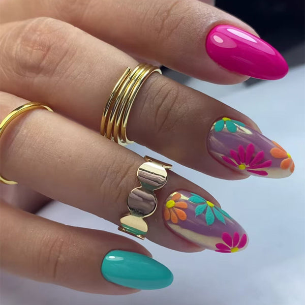 30 Pcs Press On Nails W1708