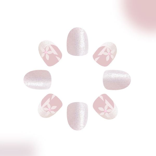12 Sizes-24 Pcs Press On Nails C622