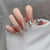 12 Sizes-24 Pcs Press On Nails Z215