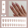 12 Sizes-24 Pcs Press On Nails W001