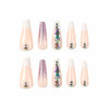 12 Sizes-24 Pcs Press On Nails JP2520