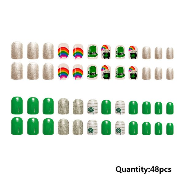 48 Pcs Press On Nails StPat-2-48pcs