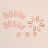 12 Sizes-24 Pcs Press On Nails W488