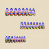 12 Sizes-24 Pcs Press On Nails Y1890