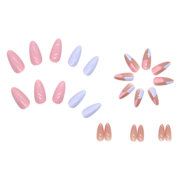 12 Sizes-24 Pcs Press On Nails W118