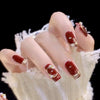 12 Sizes-24 PcsPress On Nails Z552