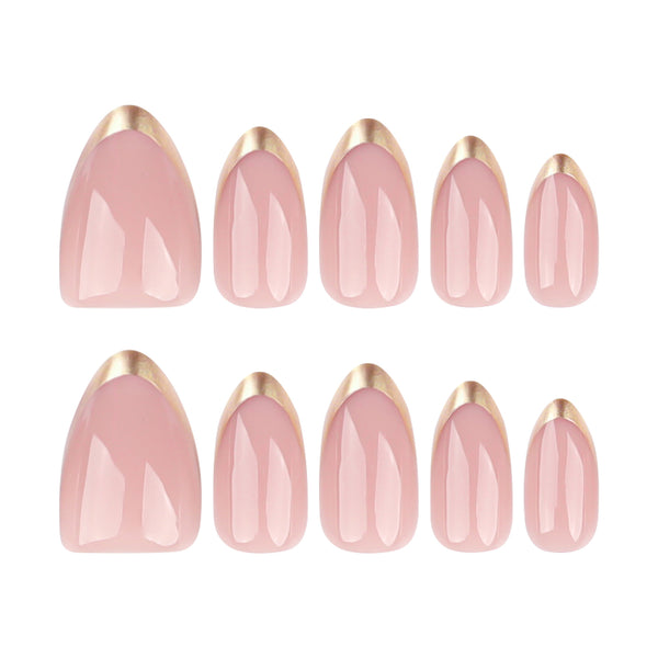 12 Sizes-24 Pcs Press On Nails JP3719