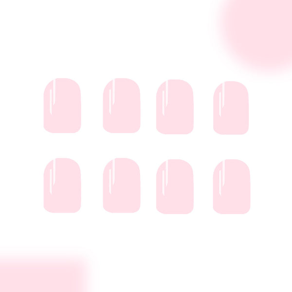 12 Sizes-24 Pcs Press On Nails C973