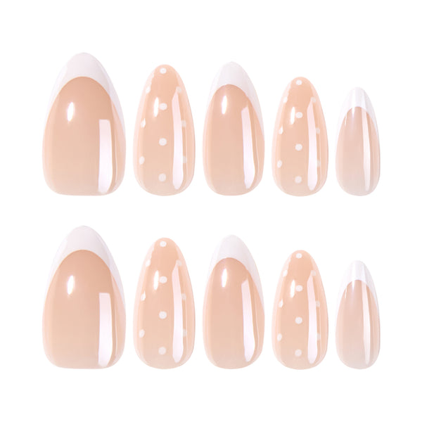 12 Sizes-24 Pcs Press On Nails JP4362