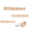 12 Sizes-24 Pcs Press On Nails JP4016