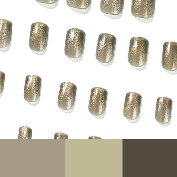 12 Sizes-24 Pcs Press On Nails JP1978