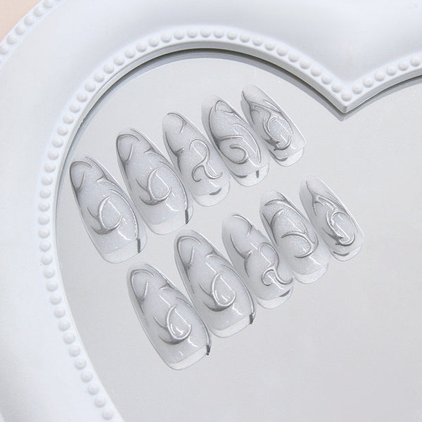 30 Pcs Press On Nails W1975