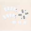 12 Sizes-24 Pcs Press On Nails W519