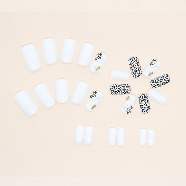 12 Sizes-24 Pcs Press On Nails W519