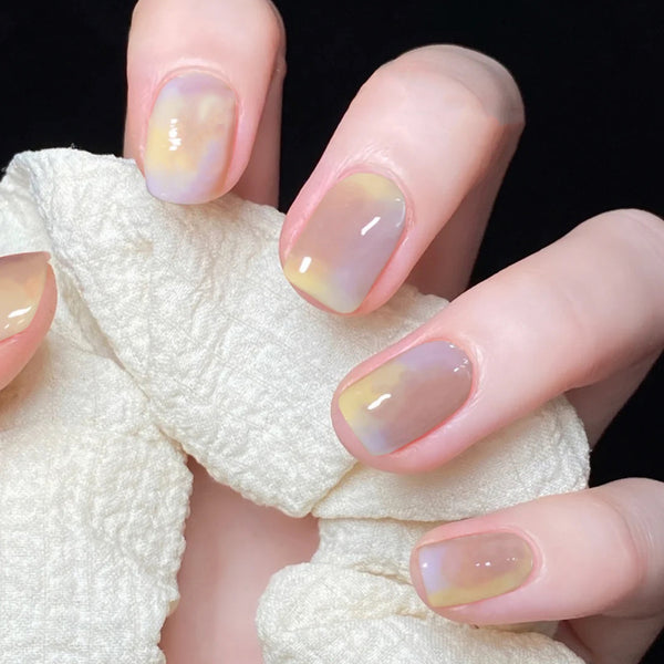 12 Sizes-24 Pcs Press On Nails JP1217