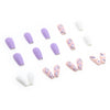 12 Sizes-24 Pcs Press On Nails W156