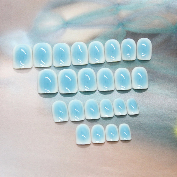 12 Sizes-24 Pcs Press On Nails R518
