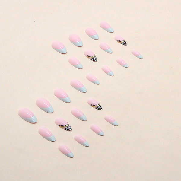 12 Sizes-24 Pcs Press On Nails W295