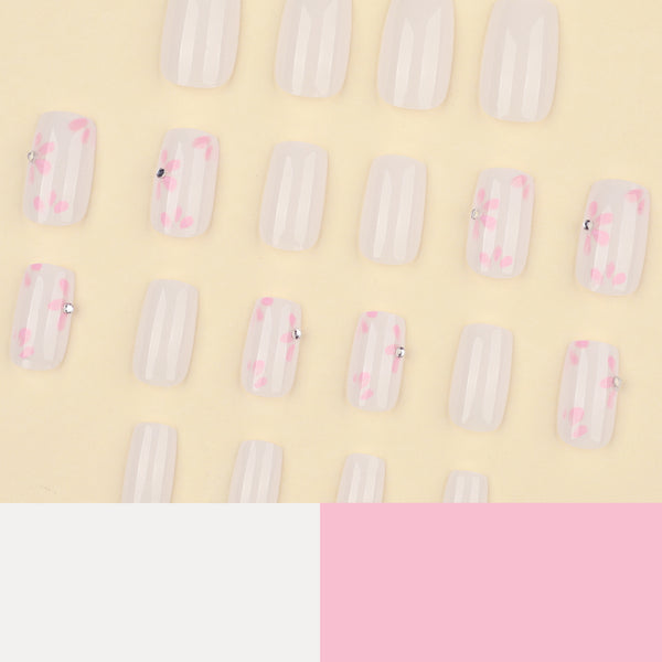 12 Sizes-24 Pcs Press On Nails JP3935