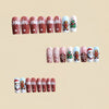 12 Sizes-24 Pcs Press On Nails Y1216