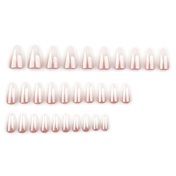 12 Sizes-24 Pcs Press On Nails Jp3495